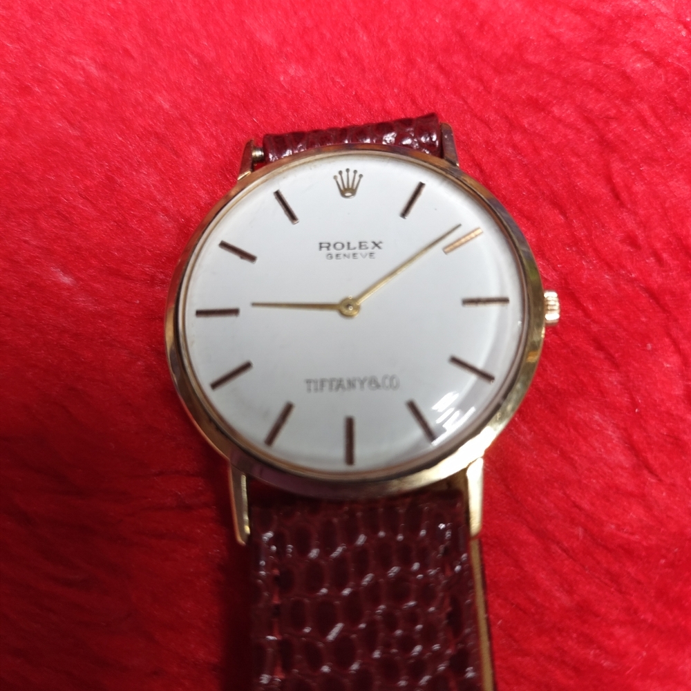 14kt gold Rolex/ Tiffany